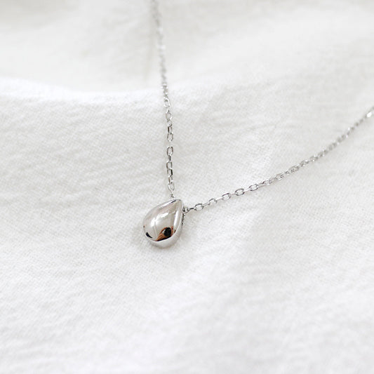 Mindful Mini Waterdrop 925 Sterling Silver Necklace