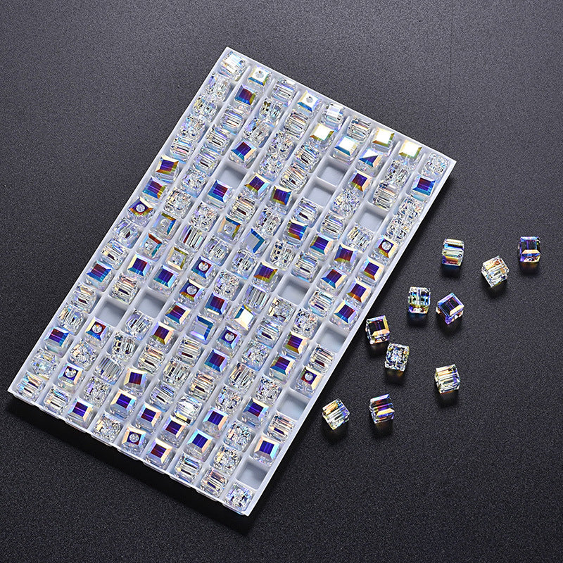 Mindful DIY Cube Sugar Square Geometry Beads