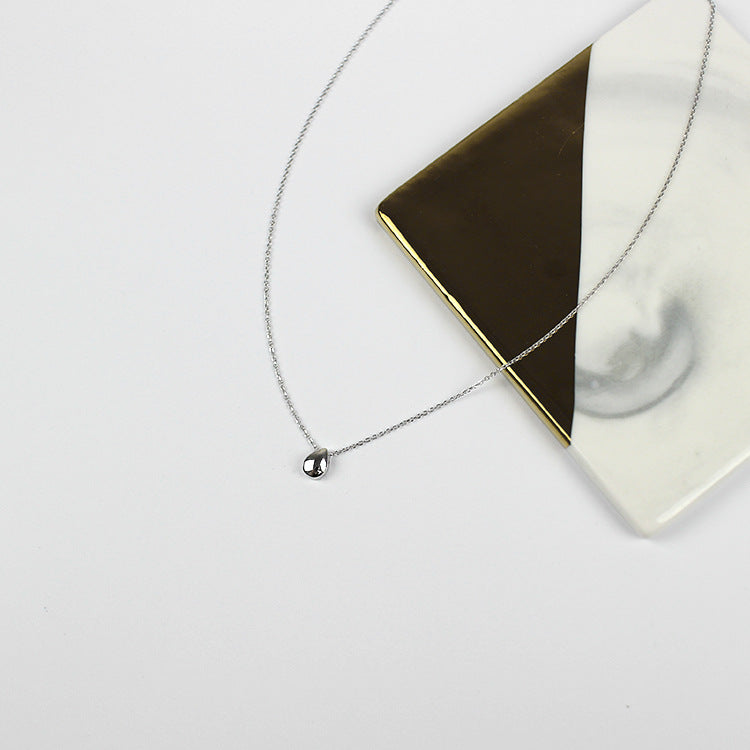 Mindful Mini Waterdrop 925 Sterling Silver Necklace