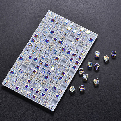 Mindful DIY Cube Sugar Square Geometry Beads